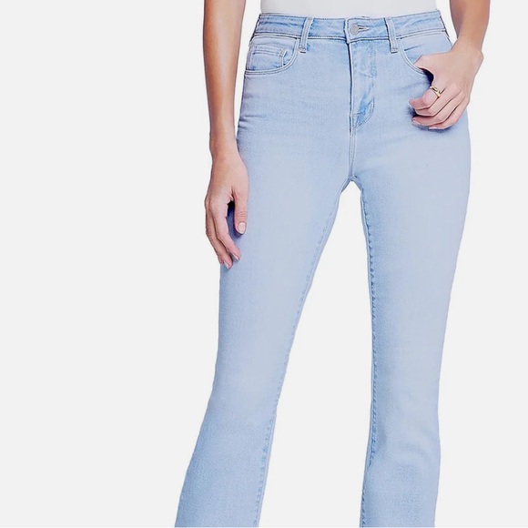 Lagence Anbilene Womens Split Hem Denim Bootcut Jeans flare - Picture 4 of 8